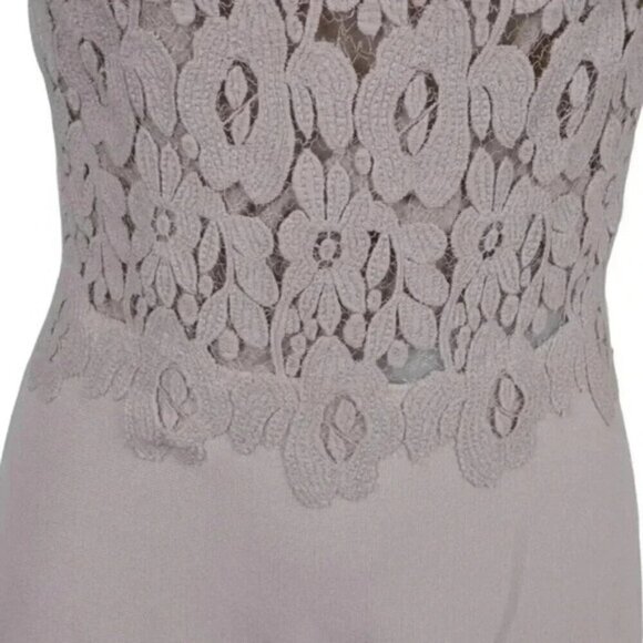 Marc Cain Lace Bodice Dress  Blush Pink Floral US Size 4 - Picture 8 of 15